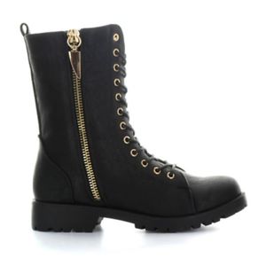 Seven7 brand - Mr. Zipper style - Black Size 10 Women's Boots BRAND NEW